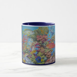 Caneca do recife do Mar Vermelho
