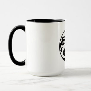 Caneca do redemoinho de Yin Yang