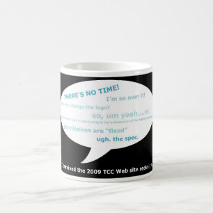 Caneca do Redesign da Web do TCC