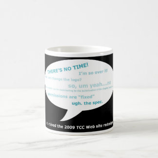 Caneca do Redesign da Web do TCC