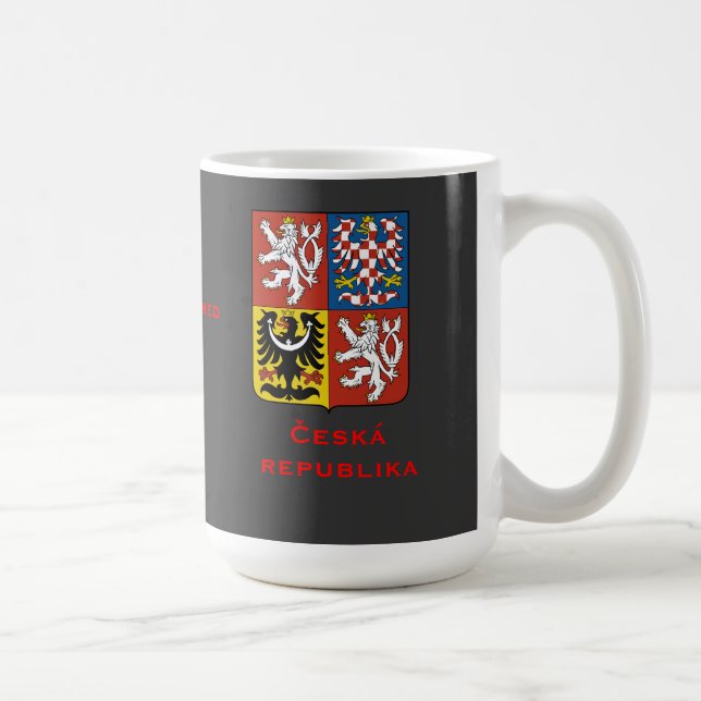 Caneca do republika da caneca/Česká de Checo (Direita)