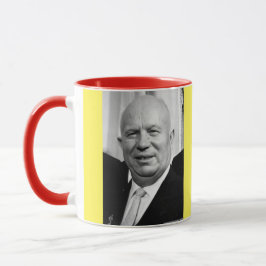 Caneca do retrato de Kruschev
