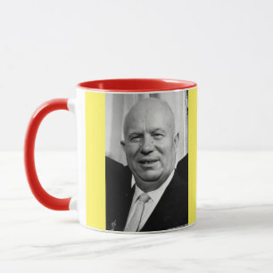 Caneca do retrato de Kruschev