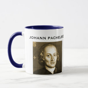 Caneca do retrato de Pachelbel