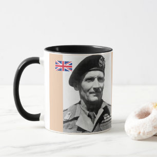 Caneca do retrato do general Montgomery "Monty"