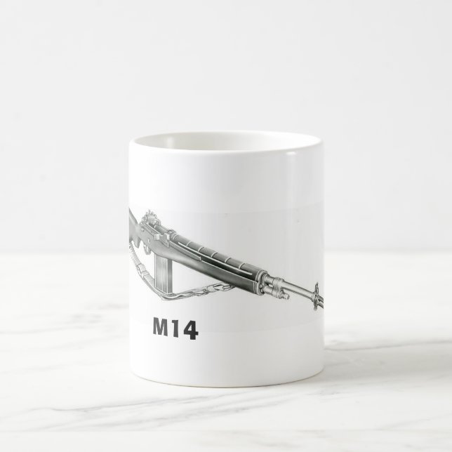 Caneca do rifle M14 (Centro)