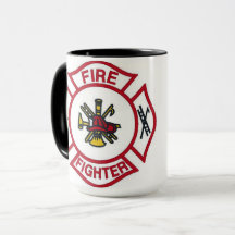caneca do sapador-bombeiro