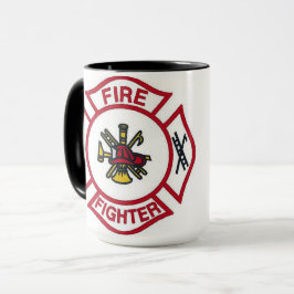 caneca do sapador-bombeiro