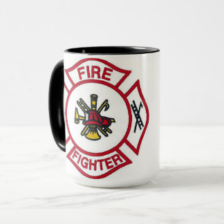 caneca do sapador-bombeiro