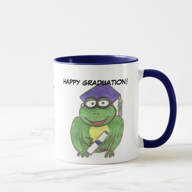 Caneca do sapo da graduação (Direita)