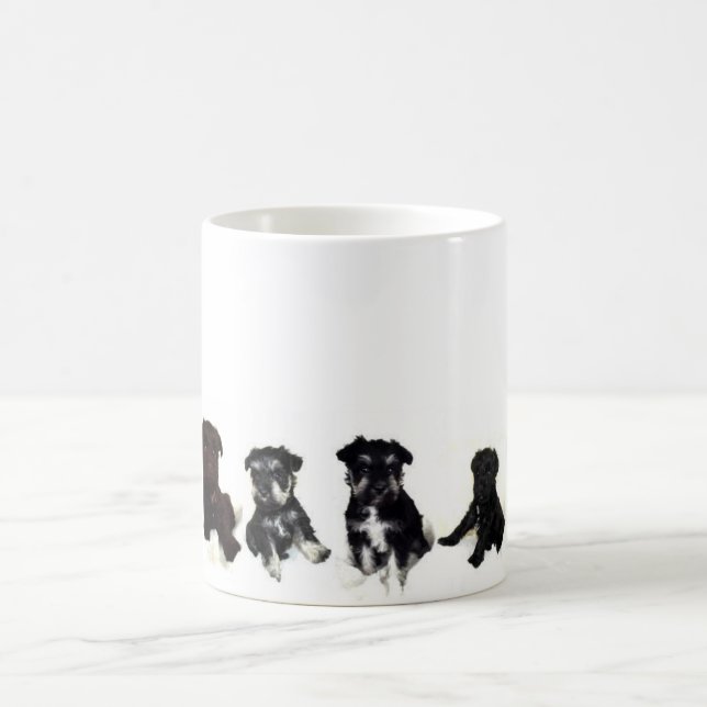 Caneca do Schnauzer diminuto (Centro)