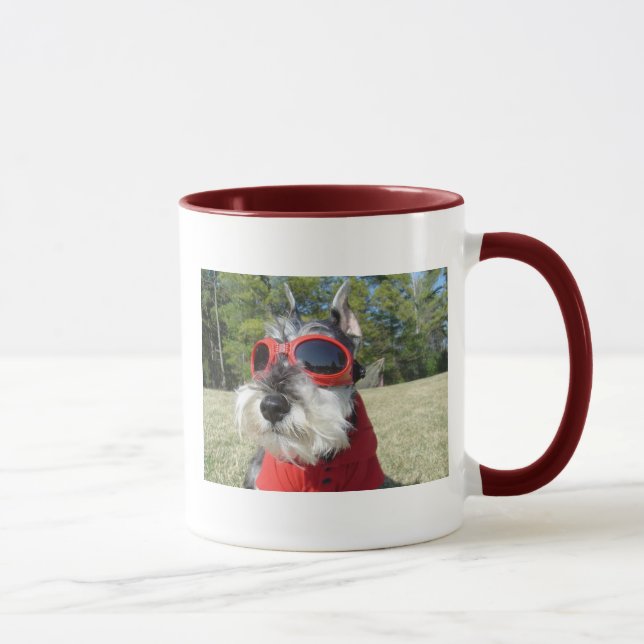 Caneca do Schnauzer diminuto (Direita)
