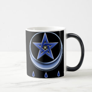 Caneca do símbolo & do Pentagram da bênção
