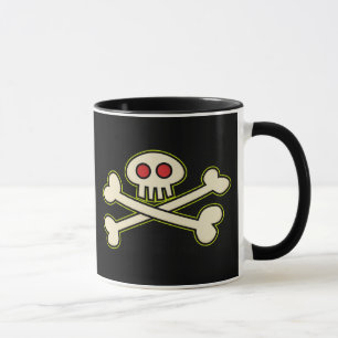 Caneca do símbolo do pirata