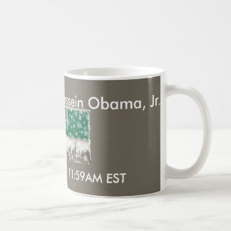Caneca do sinal de Obama