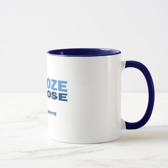 Caneca do Snooze ou do perder (Direita)