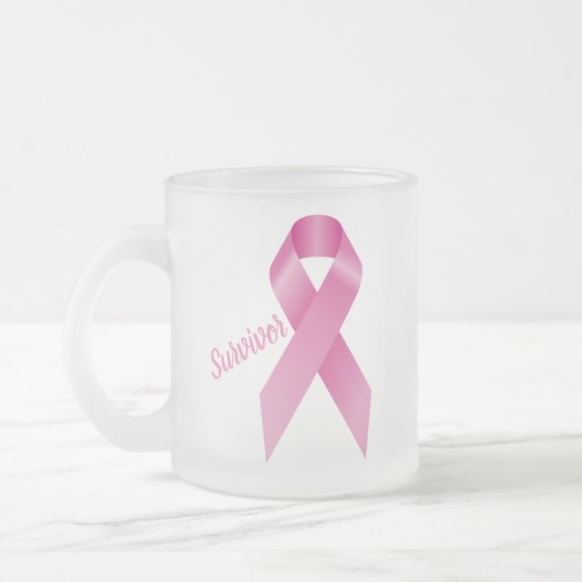 Caneca do sobrevivente do cancro da mama (Esquerda)