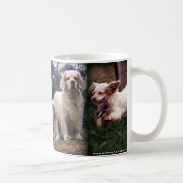Caneca do Spaniel de Clumber (Direita)