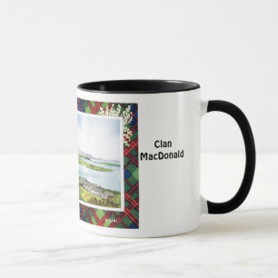 Caneca do Tartan, clã MacDonald,