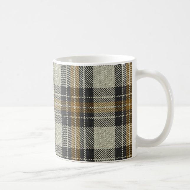 Caneca do Tartan das queimaduras (Direita)