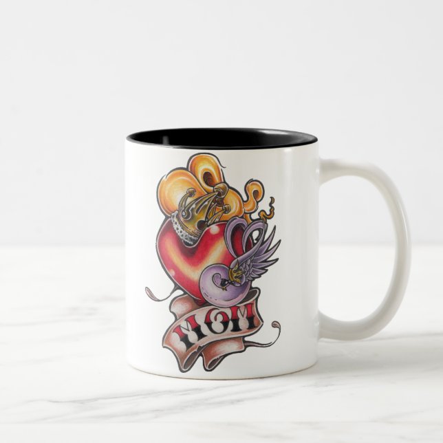Caneca do tatuagem da mamã (Direita)
