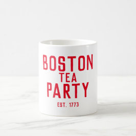 Caneca do tea party de Boston