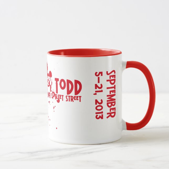 Caneca do Teatro-SWEENEY do círculo (Direita)