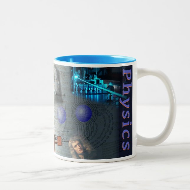 Caneca do tema da física (Direita)