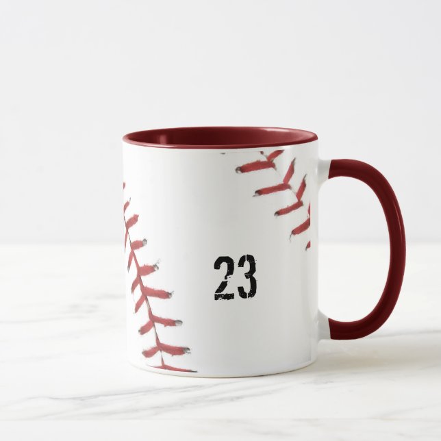 Caneca do tema do basebol (Direita)