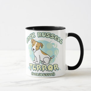 Caneca do terror de Jack Russell