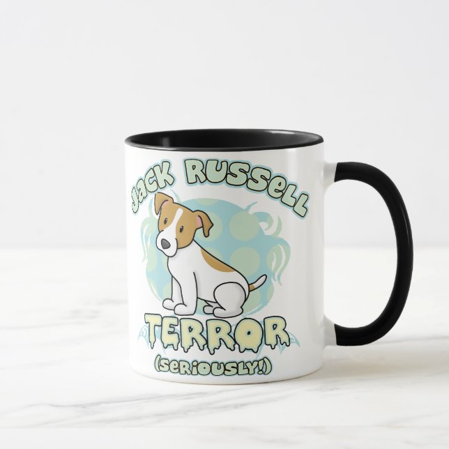 Caneca do terror de Jack Russell (Direita)