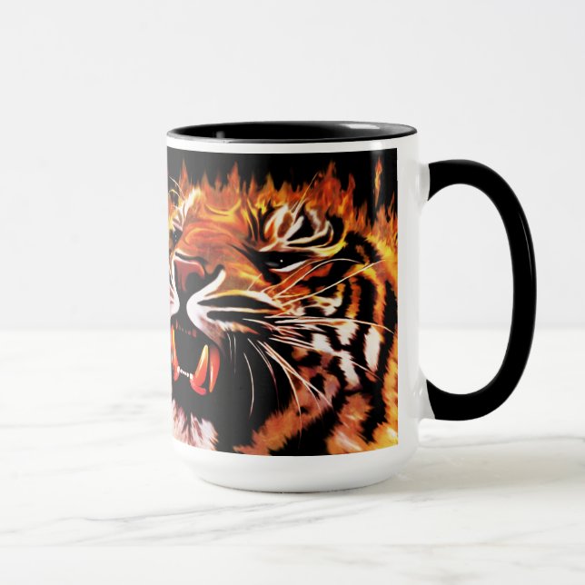 Caneca do tigre do poder de fogo (Direita)