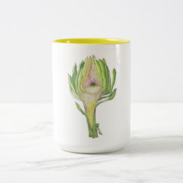 Caneca do tom da fatia 2 da alcachofra (1 do grupo