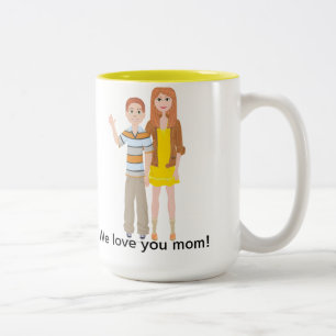 Caneca do tom de DHG dois (15 onças)