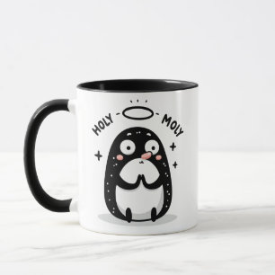 Caneca do Toupeira Santa – Trocadilho Divertido de