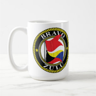 Caneca do tribo Zulu do bravo