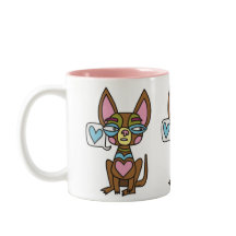 Caneca do trio da chihuahua