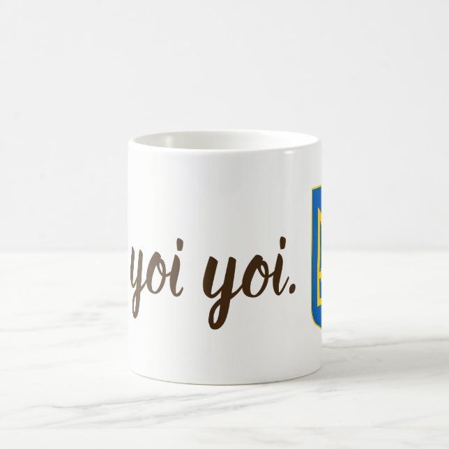 Caneca do ucraniano de Oi Yoi Yoi Tryzub (Centro)