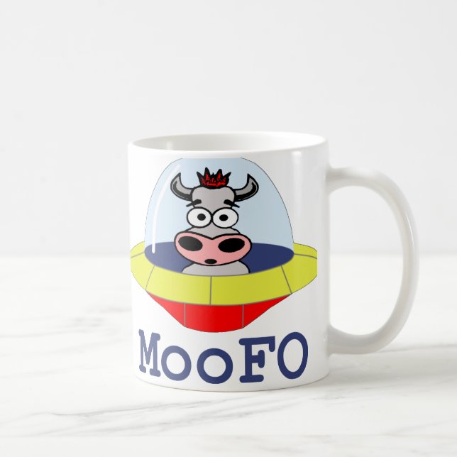 Caneca do UFO de MooFO (Direita)