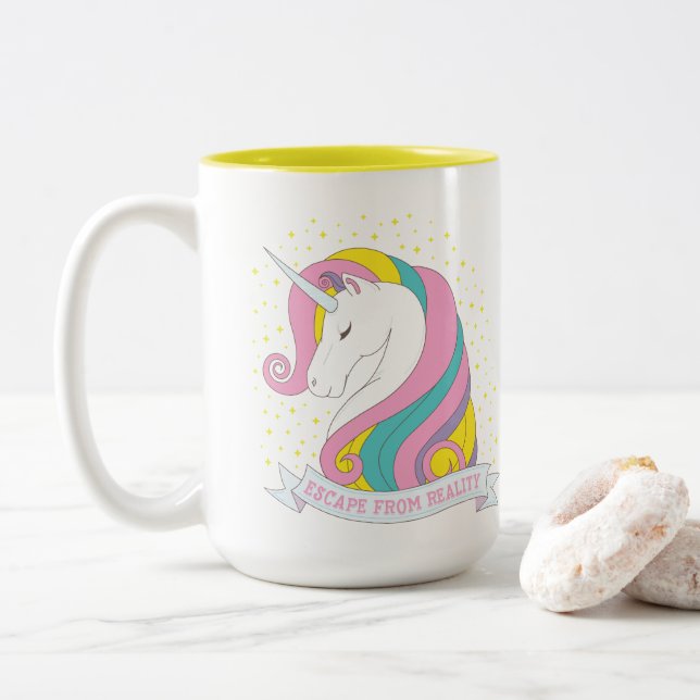 Caneca do unicórnio (Com Donut)