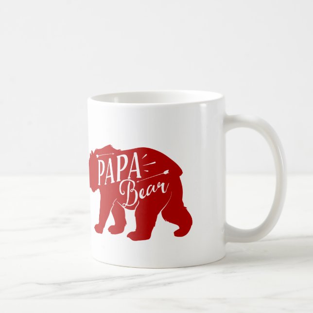 Caneca do urso da papá, copo do urso da papá, pai (Direita)