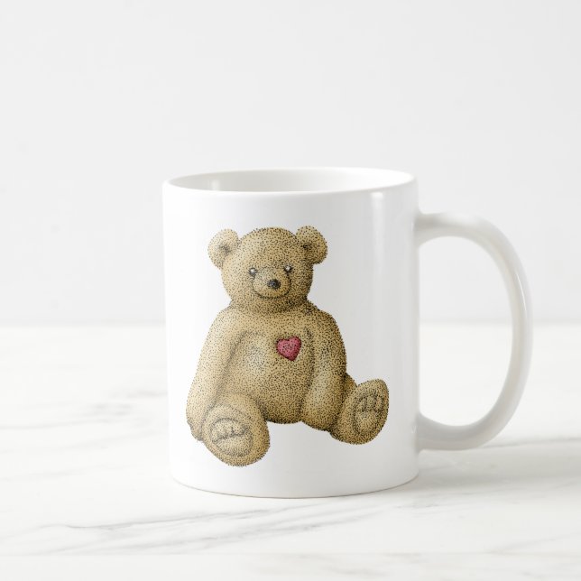 Caneca do urso de ursinho (Direita)