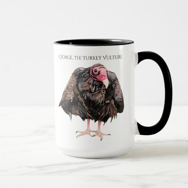 Caneca do Urubu-de-cabeça-vermelha George (Direita)