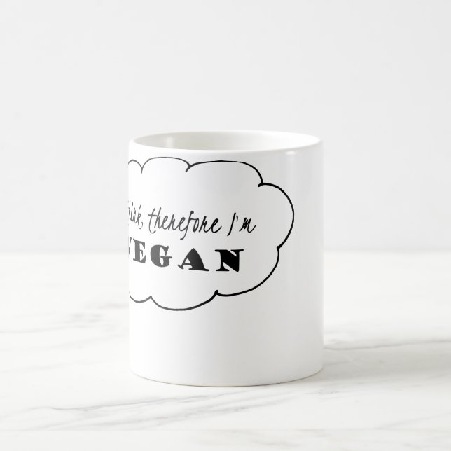Caneca do Vegan, eu penso que conseqüentemente eu (Centro)