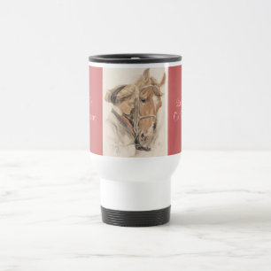 Caneca do vintage do cavalo