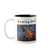 Caneca do violino do violino