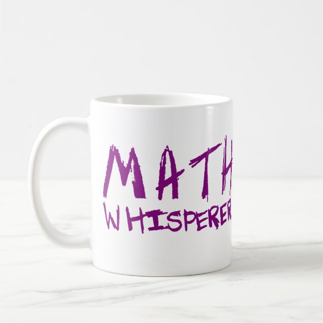 Caneca do Whisperer da matemática (Esquerda)