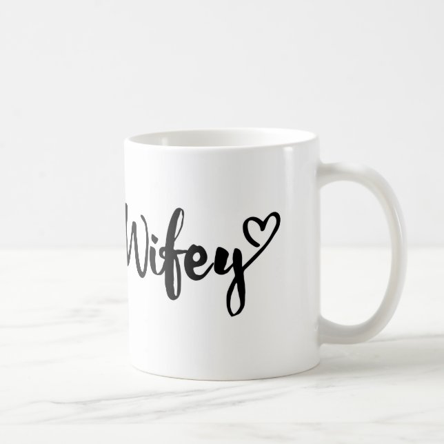 caneca do wifey, caneca personalizada do wifey, (Direita)