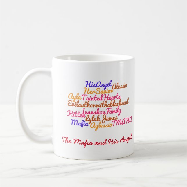 Caneca do wordle de TMAHA (Esquerda)