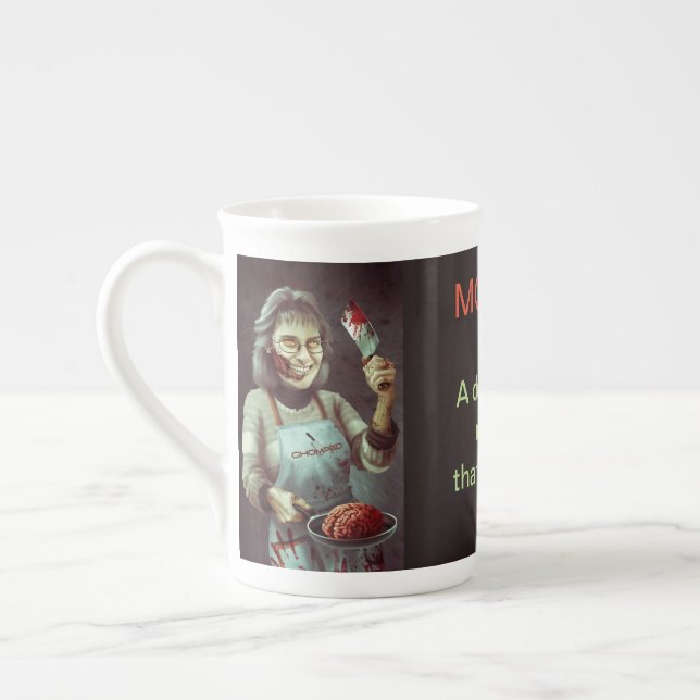 Caneca do zombi das mamães (Esquerda)